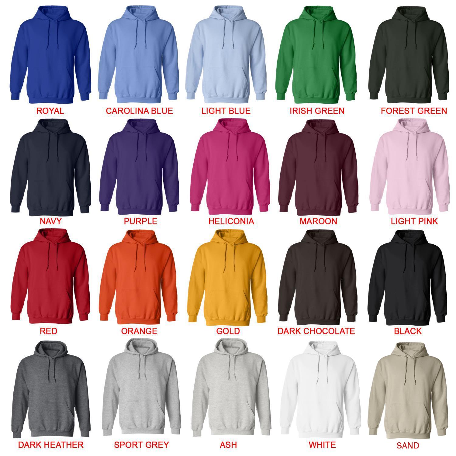hoodie color chart - Adventure Time Merch