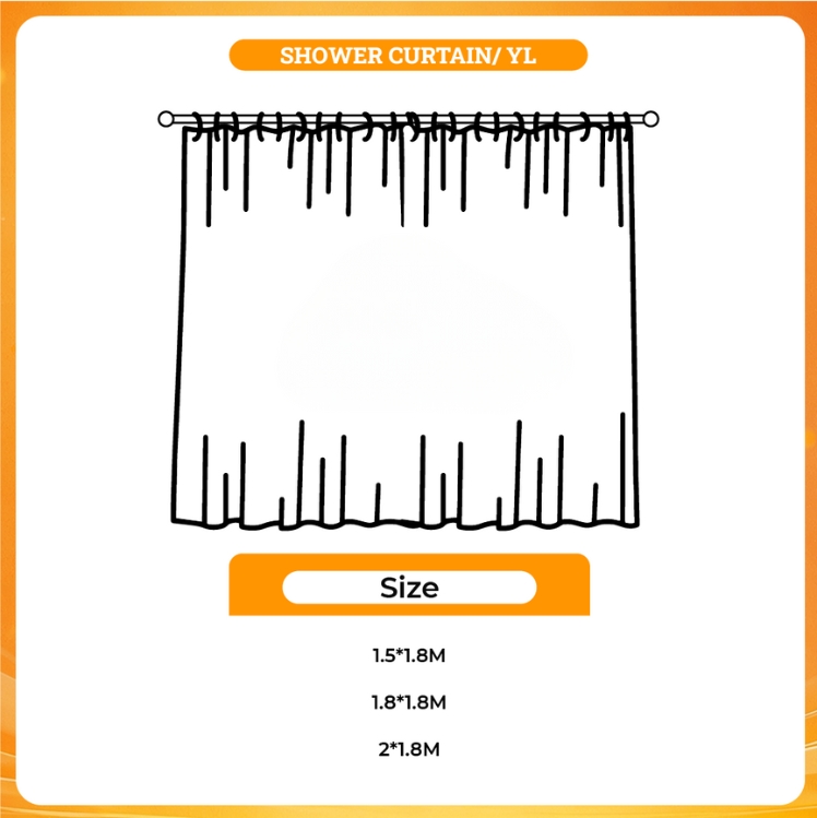 3D shower curtain - Adventure Time Merch