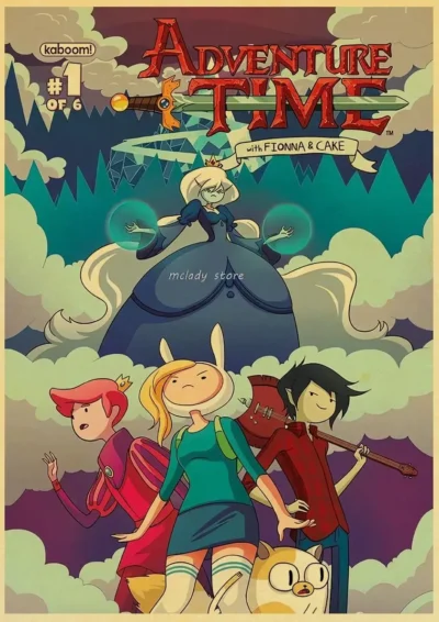 Adventure Time with Fionna & Cake #1 of 6 Poster