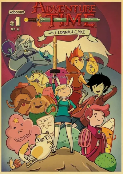 Adventure Time #1 of 6 Poster