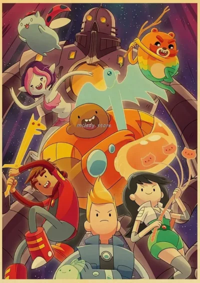 Play Together Adventure Time Poster