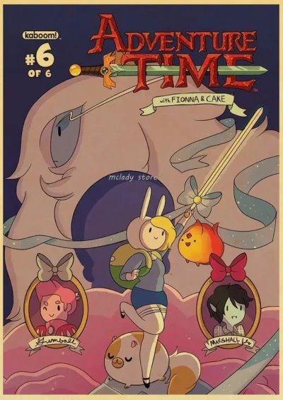 Adventure Time with Fionna & Cake #6 of 6 Poster