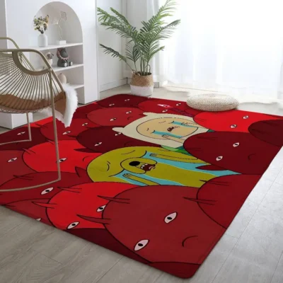 Jake & Finn Adventure Time Fleece Rug