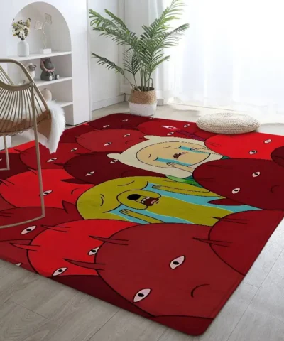 Jake & Finn Adventure Time Fleece Rug