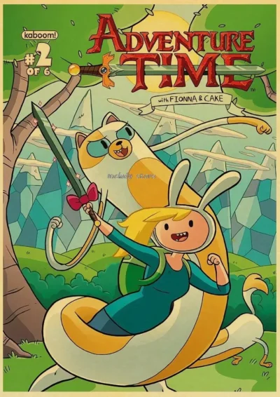 Adventure Time with Fionna & Cake #2 of 6 Poster
