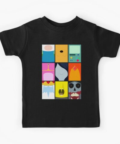 Alternative view of Minimalist Adventure Time Kids T Shirt