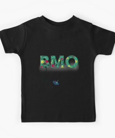 Alternative view of Bmo Adventure Time Text Gameboy Kids T Shirt