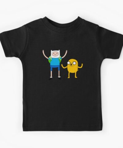 Alternative view of Adventure Time Finn And Jake Kids T Shirt