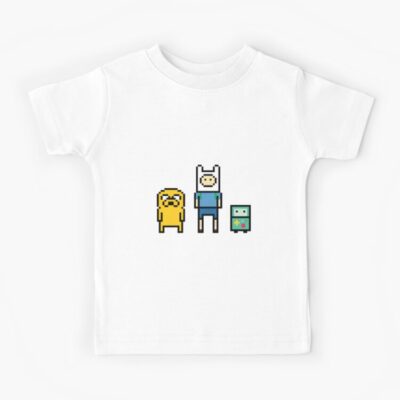 Adventure Time Pixels Kids T Shirt