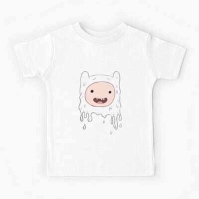 Adventure Time Finn Melting Kids T Shirt