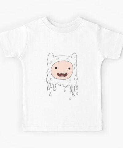 Adventure Time Finn Melting Kids T Shirt
