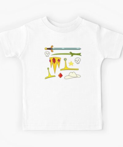 Adventure Time Sticker Pack Vol 1 Kids T Shirt