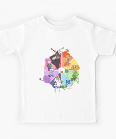 Rainbow Time Kids T Shirt
