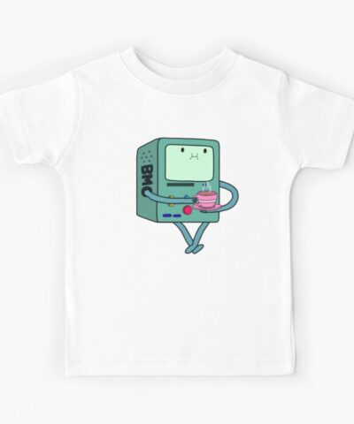 Bmo Tea Adventure Time Kids T Shirt