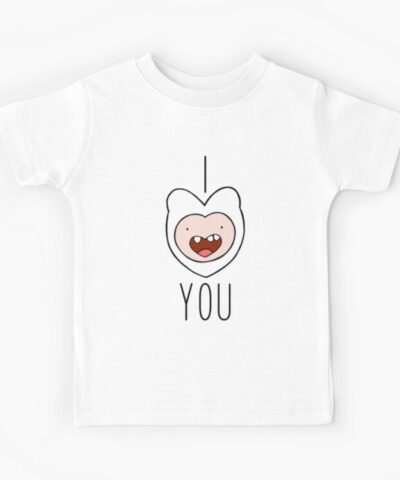 Adventure Time I Love You Finn Kids T Shirt