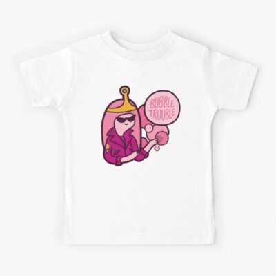 Bubble Trouble Princess Bubblegum Kids T Shirt