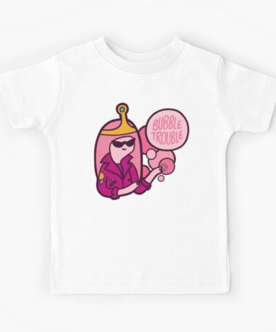 Bubble Trouble Princess Bubblegum Kids T Shirt