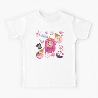Princess Bubblegum Doodles Kids T Shirt