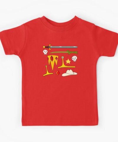 Alternative view of Adventure Time Sticker Pack Vol 1 Kids T Shirt