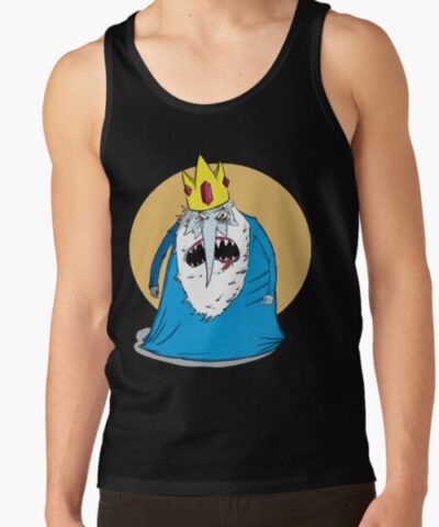 Alternative view of Angry King Of Ice Tank Top
