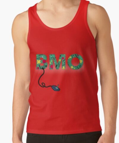 Alternative view of Bmo Adventure Time Text Gameboy Tank Top