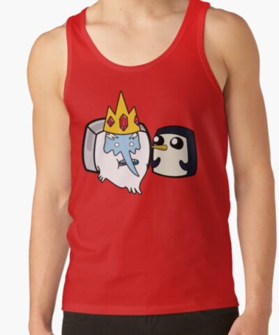 Ice King And Gunter Adventure Time Boxheadz Tank Top