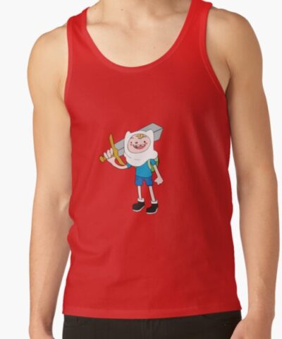 Alternative view of Finn Adventure Time Tank Top