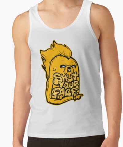 Rockstar Jake From Adventure Time Shut Your Face Tank Top
