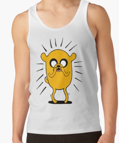 Adventure Time Jake The Dog In Shock Color Tank Top