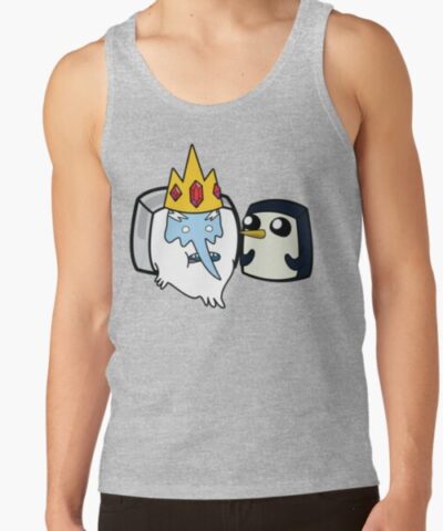 Alternative view of Ice King And Gunter Adventure Time Boxheadz Tank Top
