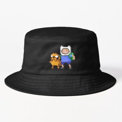 Adventure Time Pixel Art Design Bucket Hat