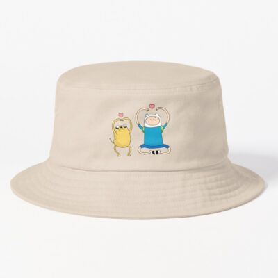 Cute Finn And Jake Adventure Time Bucket Hat