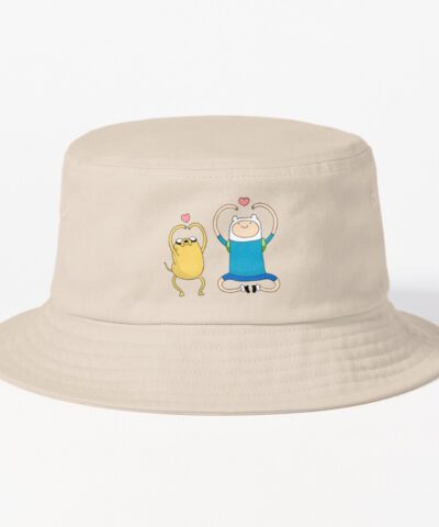 Cute Finn And Jake Adventure Time Bucket Hat