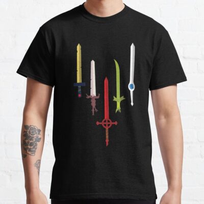Power Of The Swords Adventure Time T-Shirt