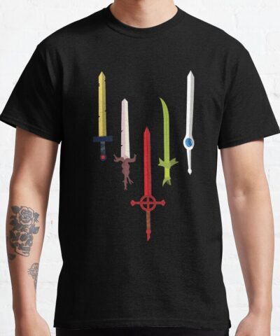 Power Of The Swords Adventure Time T-Shirt