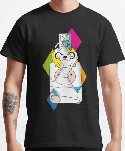 Finn Jake Bmo Classic Design Adventure Time T-Shirt
