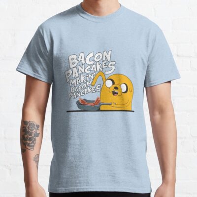 Making Bacon Pancakes Adventure Time T-Shirt