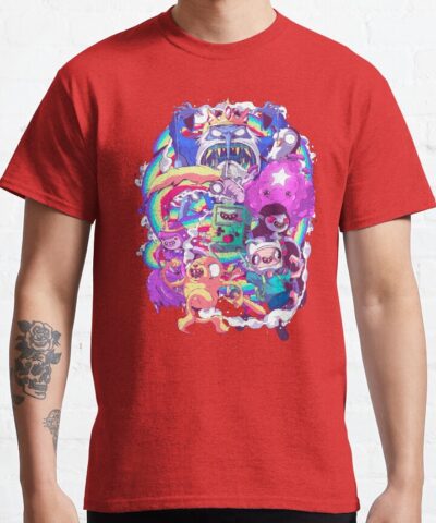 Alternative view of Adventure Time Liquid Doodle T-Shirt