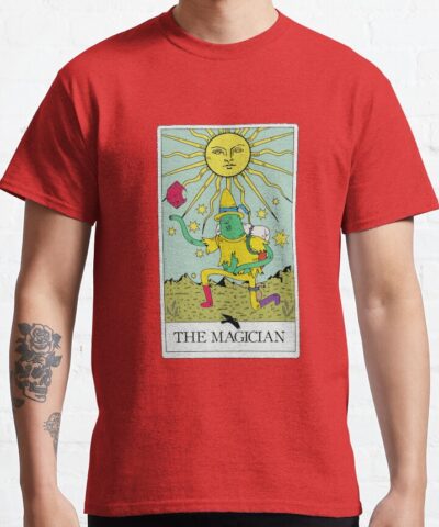 Alternative view of Magic Man Tarot Card The Magician T-Shirt