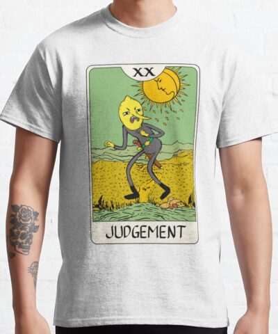 Alternative view of Lemongrab Tarot Card Judgement T-Shirt