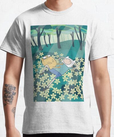 Field Of Flowers Adventure Time T-Shirt