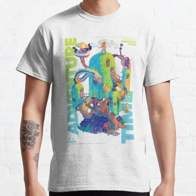 Adventure Time Fand Home White T-Shirt
