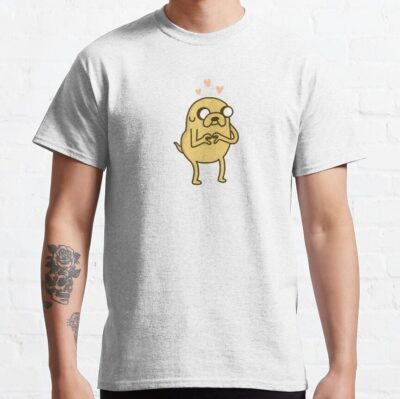 Adventure Time Jake The Dog Hearts T-Shirt