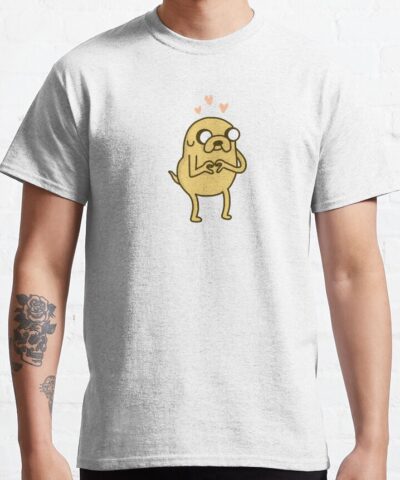 Adventure Time Jake The Dog Hearts T-Shirt