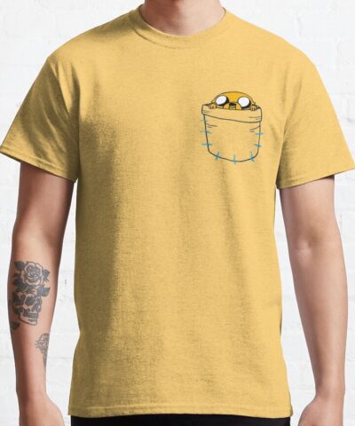 Alternative view of Creative Print Of Jake From Adventure Time In Finn S Pocket T-Shirt