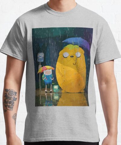 Alternative view of Adventure Time Tororo Jake Totoro Finn Bmo Animation T-Shirt