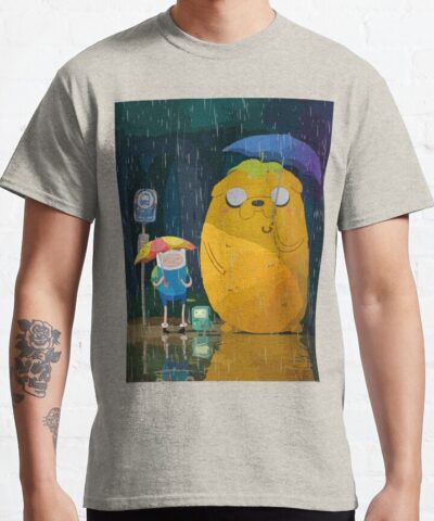 Adventure Time Tororo Jake Totoro Finn Bmo Animation T-Shirt