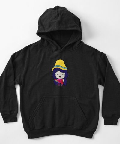 Alternative view of Adventure Time Kawaii Marceline The Vampire Queen Kids Hoodie