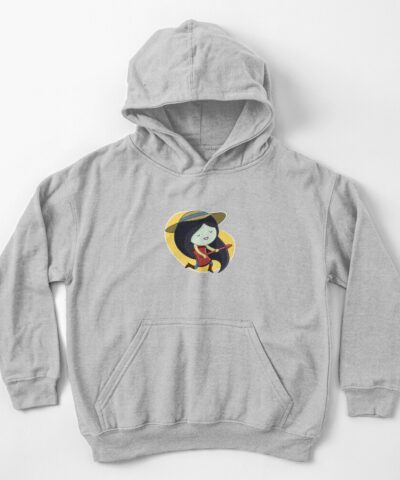 Alternative view of Marceline The Vampire Queen Kids Hoodie