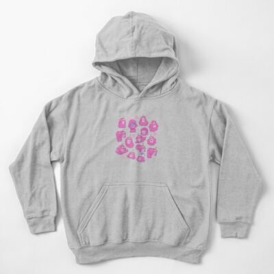 Princess Bubblegum Hair Pattern 1 Adventure Time Kids Hoodie